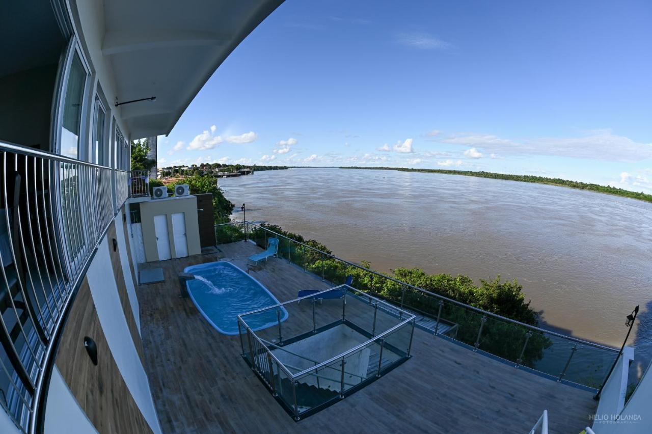 Hotel Orla Do Rio Branco บัววิสตา ภายนอก รูปภาพ