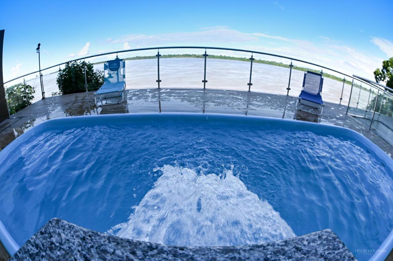 Hotel Orla Do Rio Branco บัววิสตา ภายนอก รูปภาพ